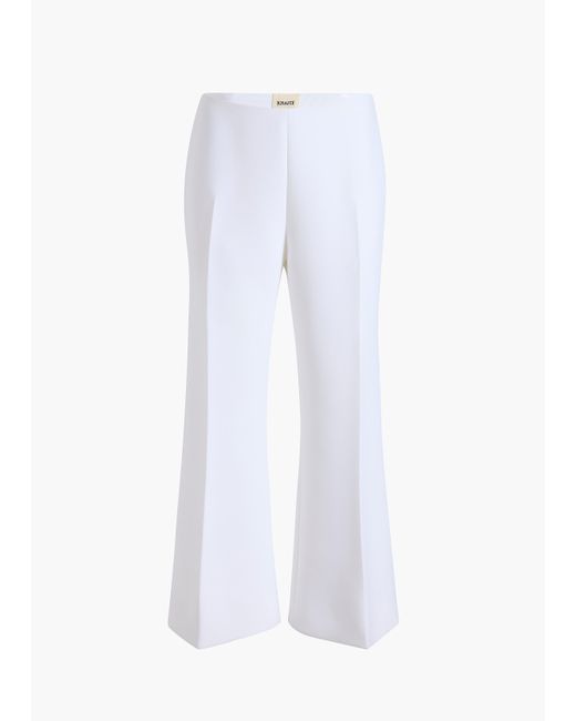 Khaite White Walter Pant
