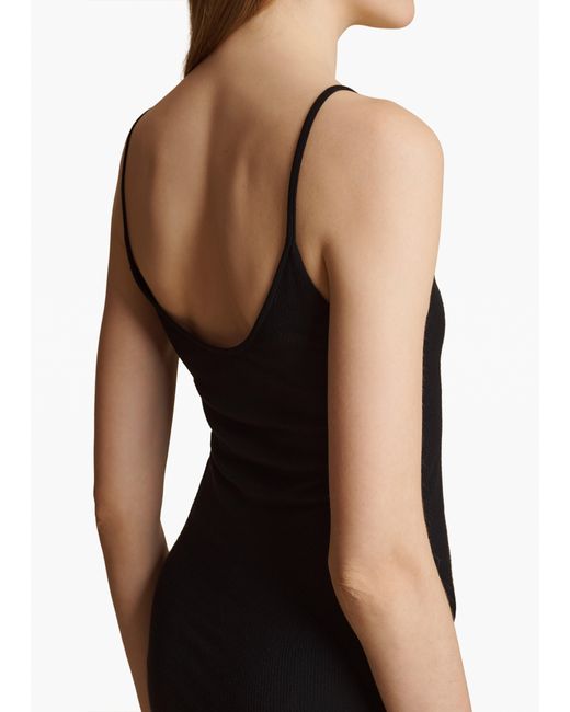 Khaite Black Leesal Dress