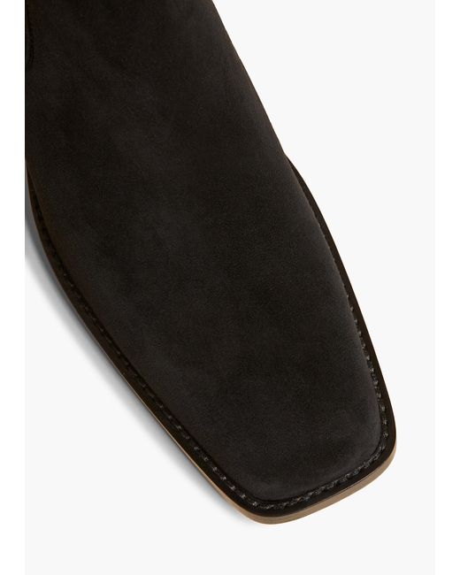 Khaite Black Austin Ankle Boot