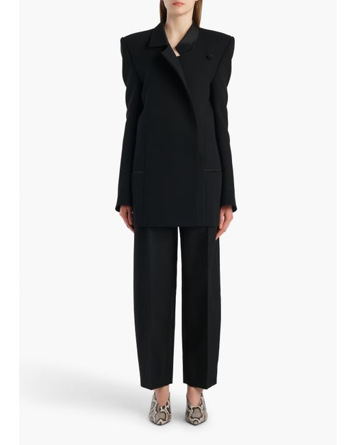 Khaite Black Armair Jacket