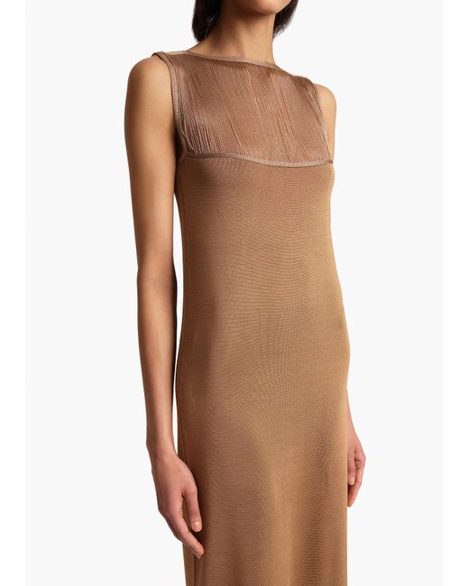 Khaite Natural Ruslan Dress