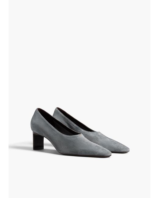Khaite White Cecilia Pump