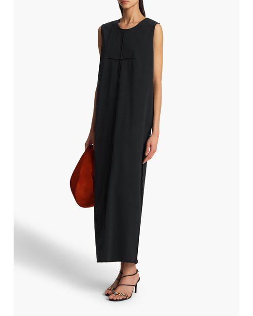Khaite Black Hal Dress