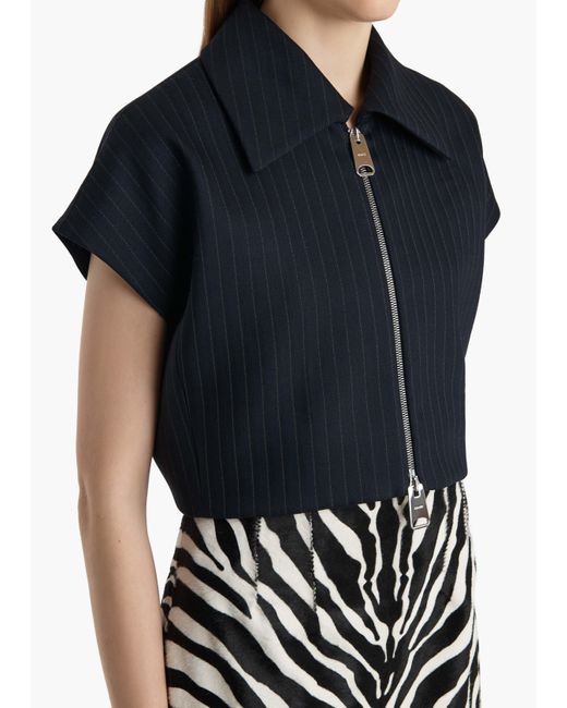 Khaite Blue Robin Top