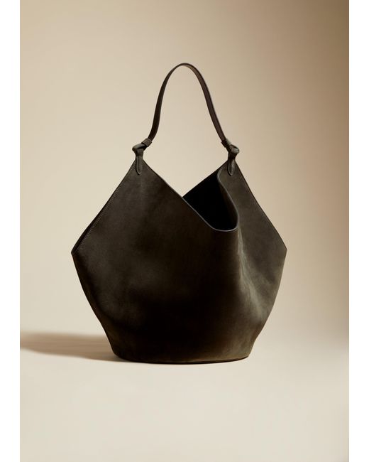 khaite lotus tote