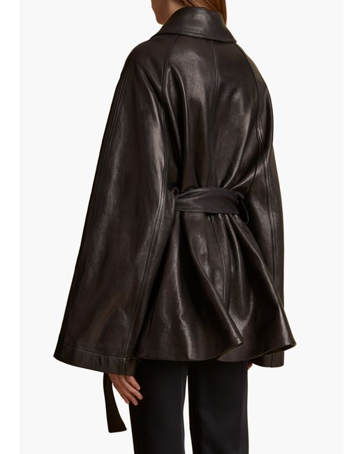 Khaite Black Micky Coat