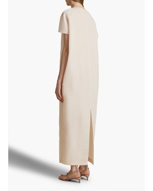 Khaite White Webster Dress