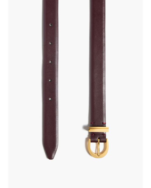 Khaite White Luna Belt