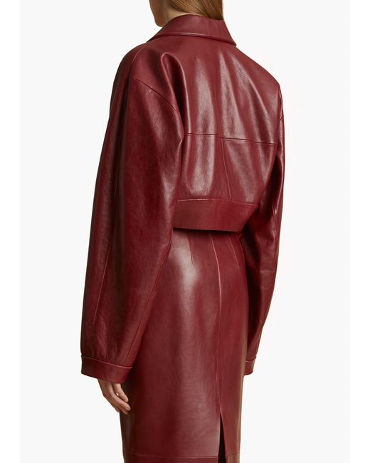 Khaite Red Sue Jacket