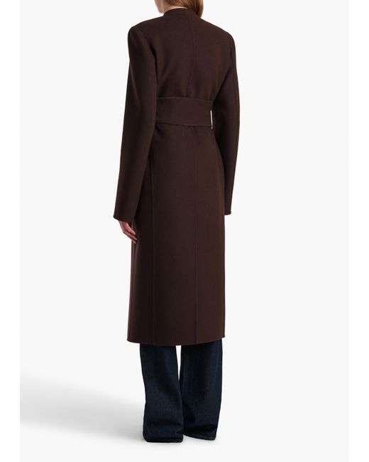 Khaite Black Jelson Coat