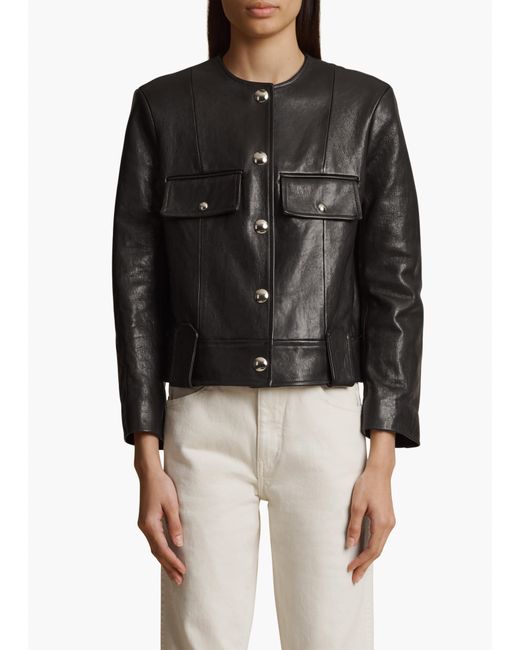 Khaite Black Laybin Jacket