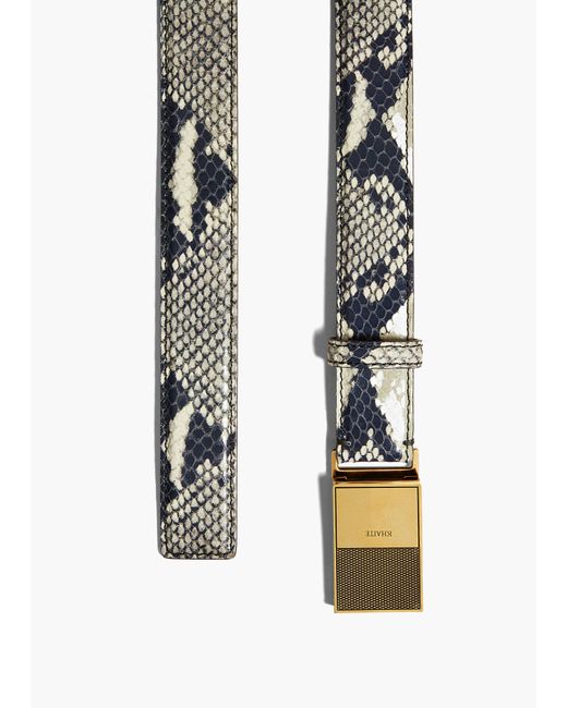 Khaite White Elio Belt