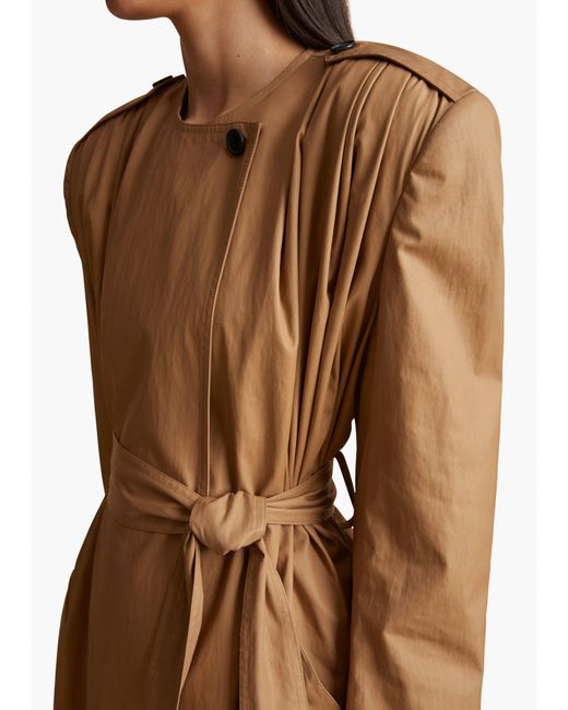 Khaite Natural Minnler Trench
