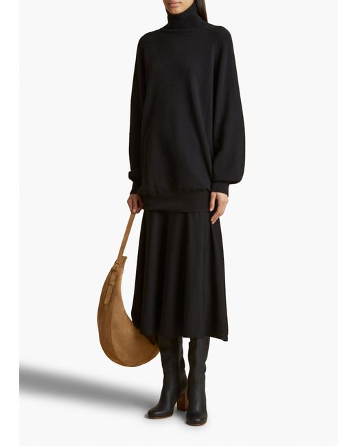Khaite Black Percy Sweater