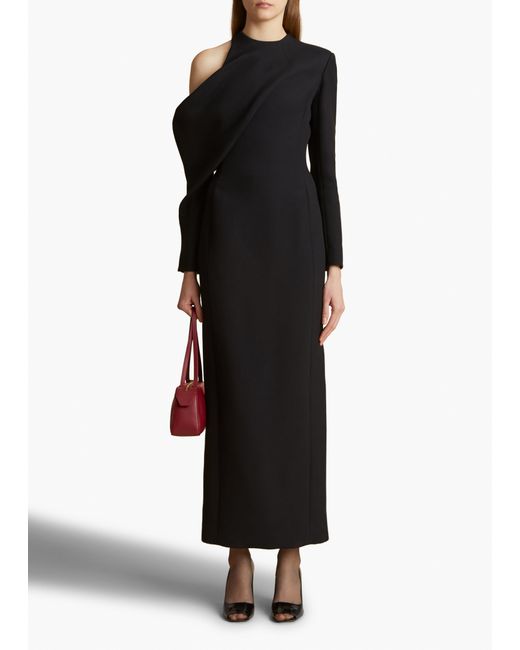 Khaite Black Trey Dress