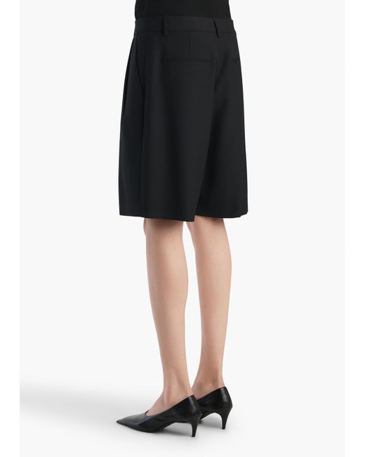 Khaite Black Auggie Short