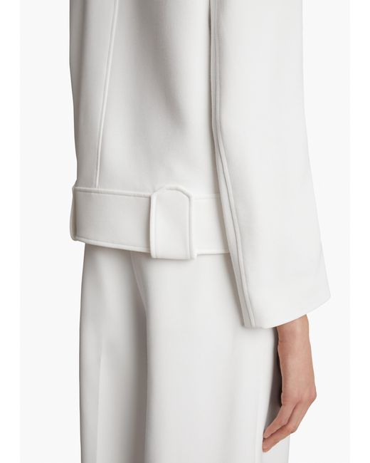Khaite White Laybin Jacket