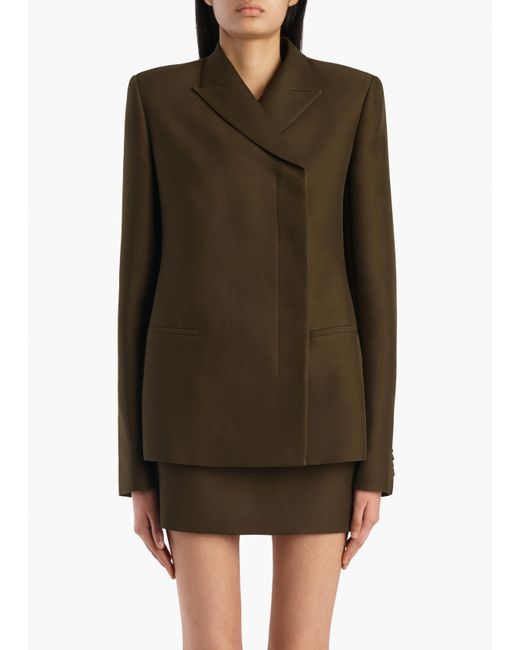 Khaite Brown Silvannah Jacket
