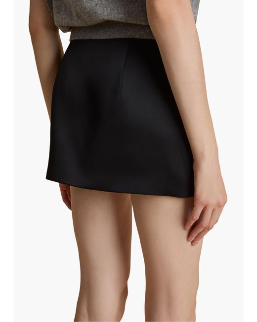 Khaite Black Jett Skirt