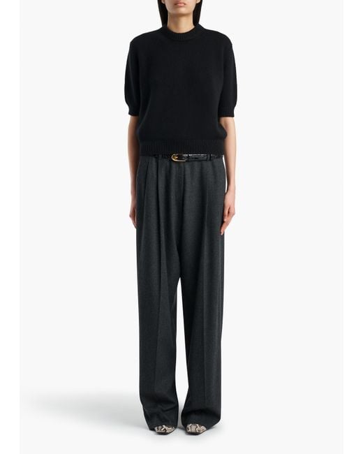 Khaite Black Davin Sweater
