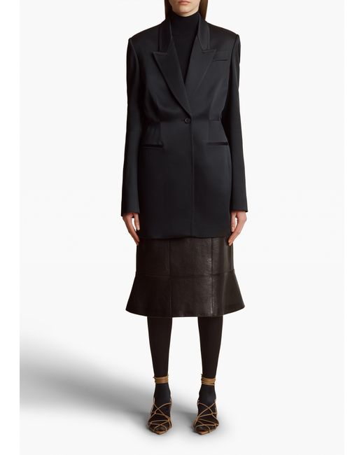 Khaite Blue Beckett Blazer