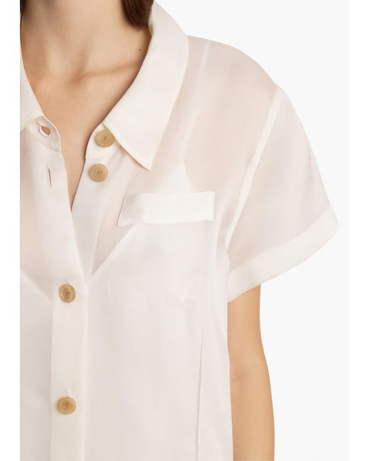 Khaite White Effy Dress