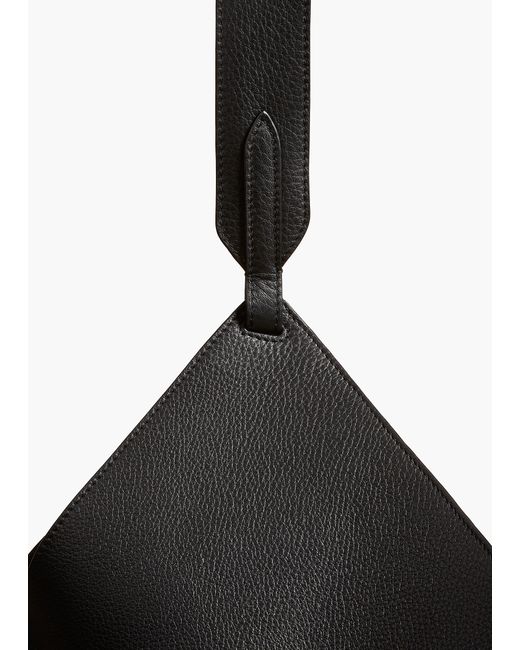 Khaite Black Medium Lotus Tote