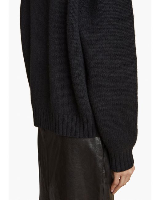 Khaite Black Mae Sweater