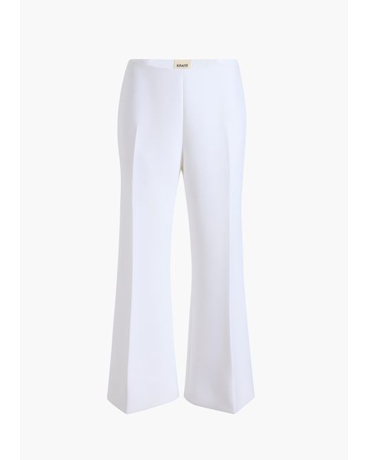 Khaite White Walter Pant