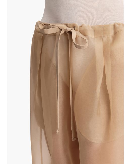 Khaite Natural Trenton Pant