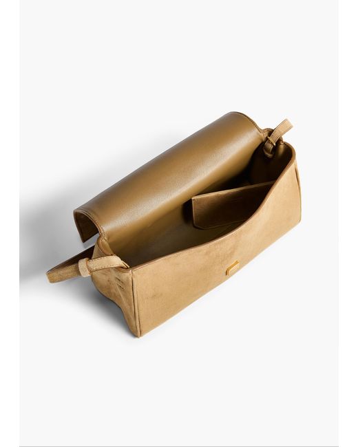 Khaite Natural Audrey Crossbody Bag