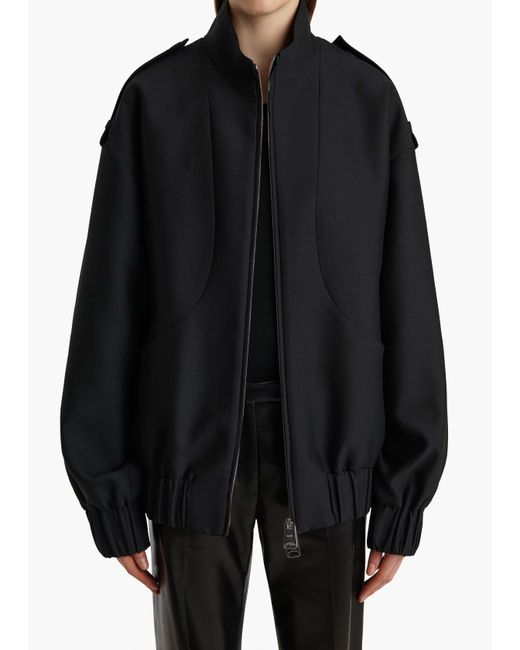 Khaite Black Sigi Jacket