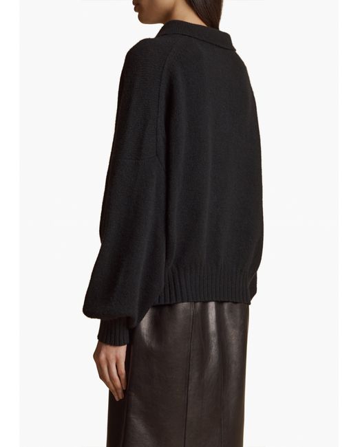 Khaite Black Rene Sweater