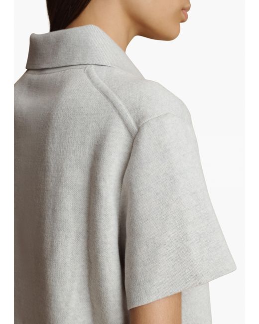 Khaite White Exclusive Gulliame Top