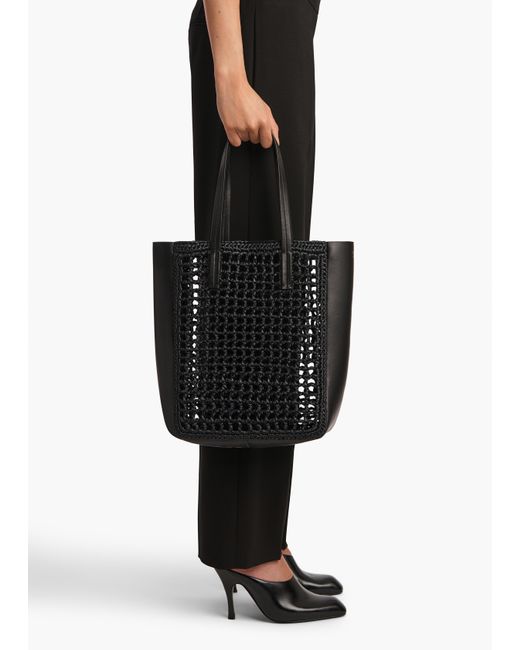 Khaite Black Small Zoe Tote