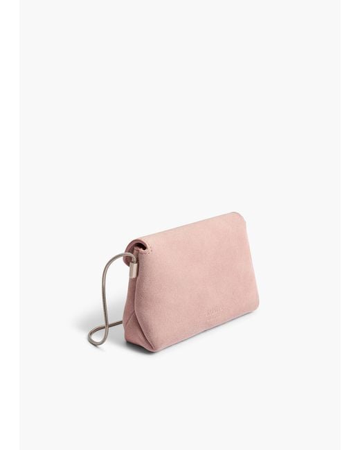 Khaite White Exclusive Nano Bobbi Crossbody Bag