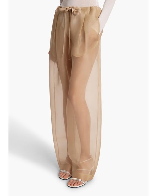 Khaite Natural Trenton Pant