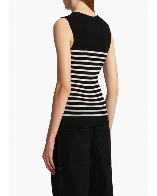 Khaite Black Renato Top