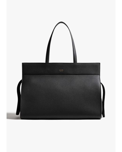 Khaite Black Crosby Bag