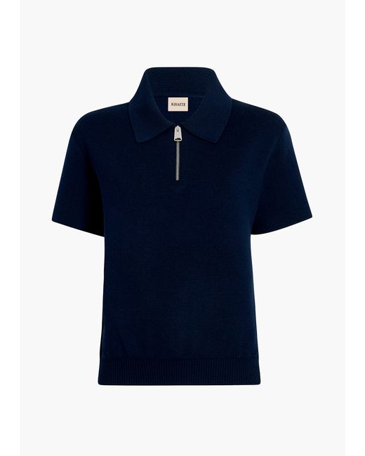 Khaite Blue Gulliame Top