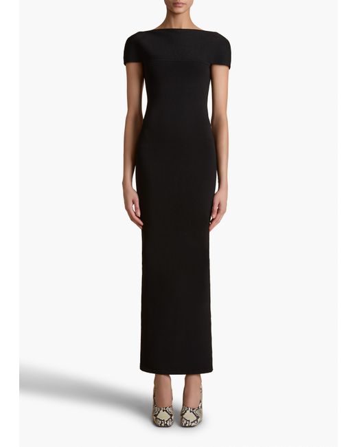 Khaite Black Basile Dress