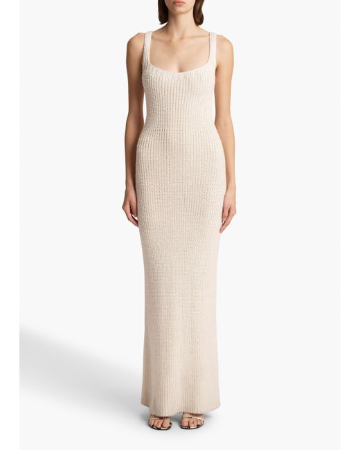 Khaite White Lex Dress