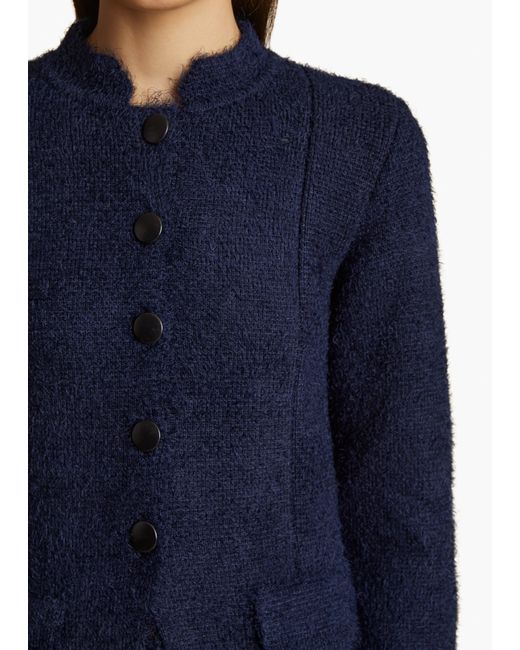 Khaite Blue Aeson Jacket