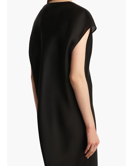 Khaite Black Darby Dress