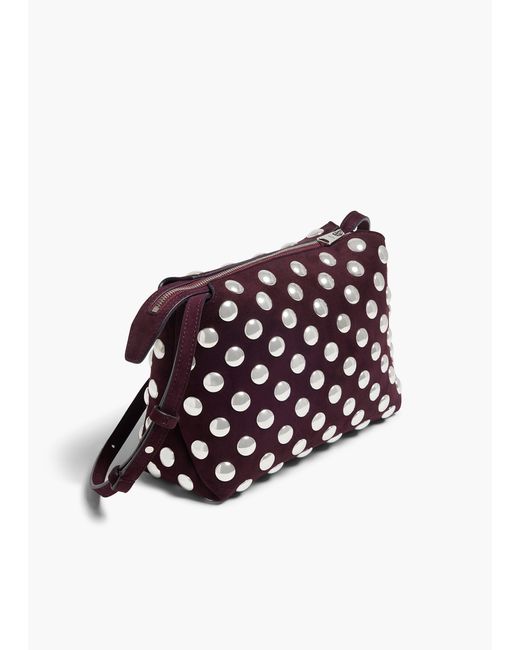 Khaite White Lina Crossbody Bag