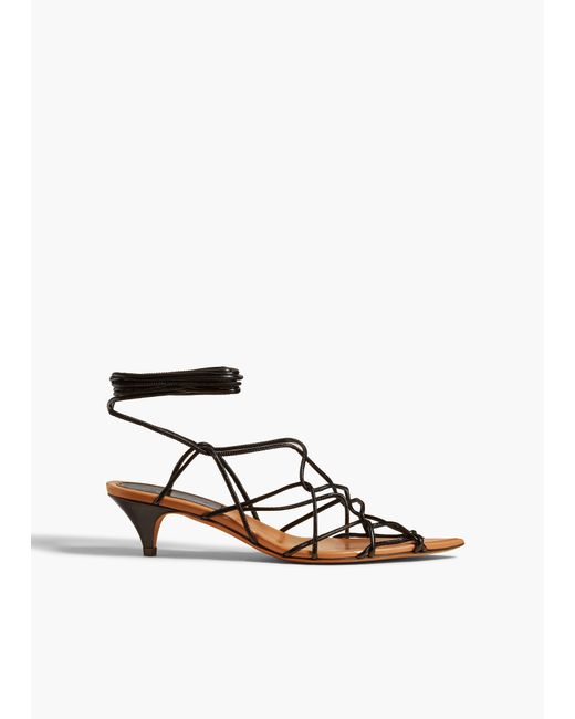 Khaite White Arden Low Heel