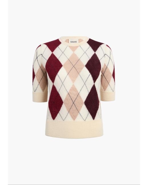 Khaite Pink Anders Top