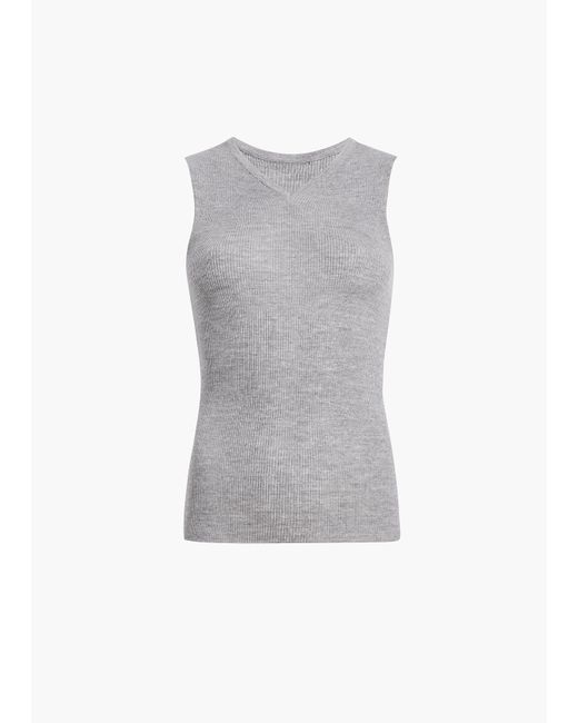 Khaite Gray Renato Top