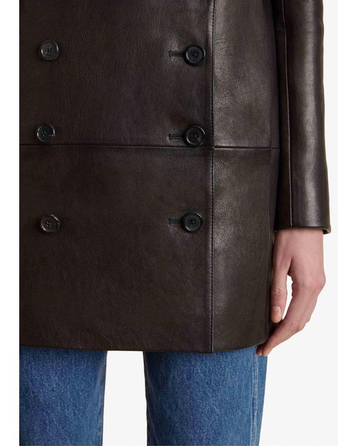 Khaite Black Marllo Jacket