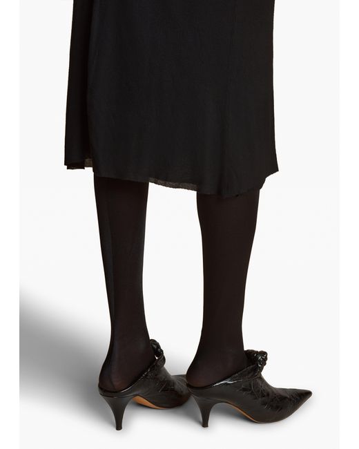 Khaite Black Leema Skirt